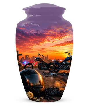 Motorcycle Cremation Urn for Men | Custom Memorial Urns for Ashes