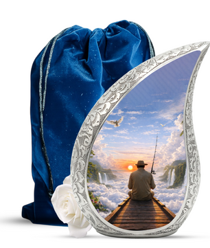 Fishing Gone Fishing Urn | Fishing Urns for Human Ashes