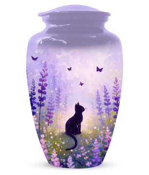 Cat Urn for Mom | Beautiful Cat Cremation  Large Urn for Mother|Funeral Urn for Human Ashes