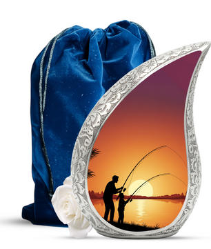 Fishing Urn for Dad | Gone Fishing Urn | Fishing Urns for Human Ashes