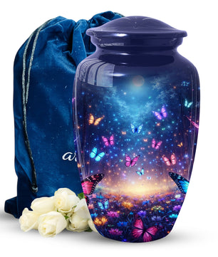 Butterfly Urn for Mom | Beautiful Butterfly Cremation Large Urn for Mother