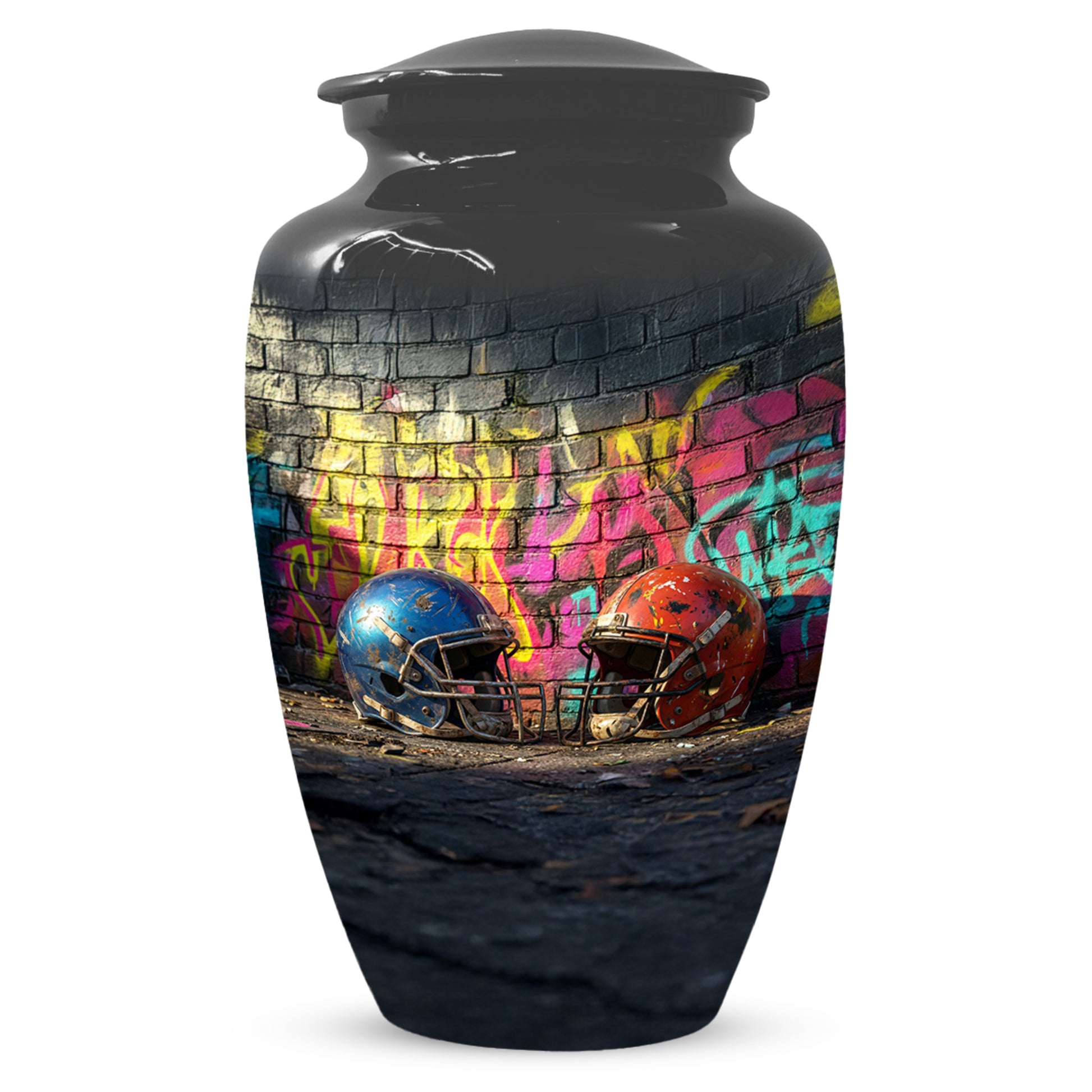 Football Helmet Urn for Dad – Custom Sports Cremation Urn for Ashes
