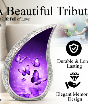 Butterfly Urn for Human Ashes | Urn for Mom