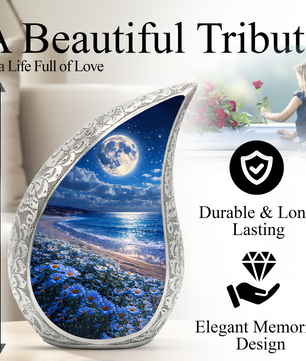 Ocean Adult Urn for Human Ashes – Premium Ocean Cremation Urn