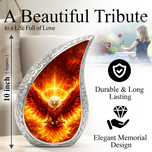 Eagle Adult Urn for Human Ashes – Premium Eagle Cremation Urn