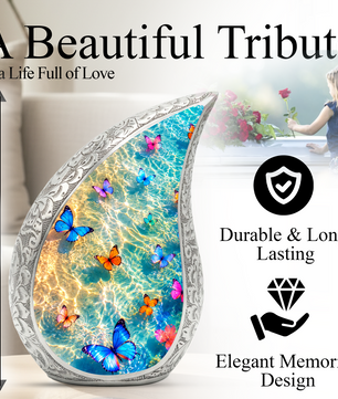 Butterfly Urn for Ashes | Butterfly Urns for Human Ashes, Adult Urn, Butterfly Adult Cremation Urn