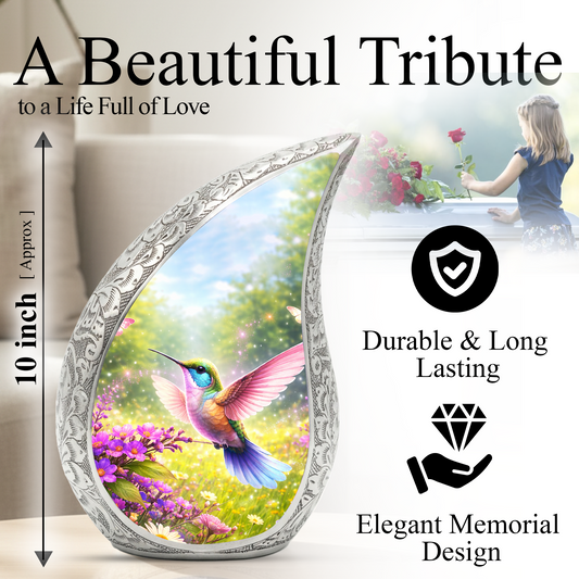 Hummingbird Urn for Mom | Hummingbird Urn for Human Ashes