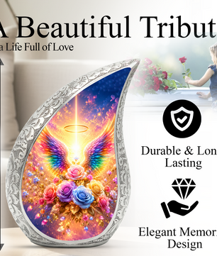 Angel Wing Urn for Adult Ashes | Elegant Adult Cremation Urn | Urns for Adult Ashes
