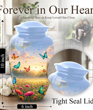 Butterfly Urn for Mom – Beautiful Urns for Women | Butterfly  Large Urns for Human Ashes