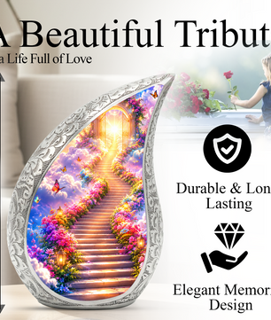 Heaven Gate Adult Urn for Ashes – Personalized Adult Cremation Urn | Memorial Urn & Funeral Urn for Adult Ashes