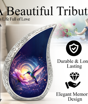 Hummingbird Adult Urn for Human Ashes – Premium Hummingbird Cremation Urn