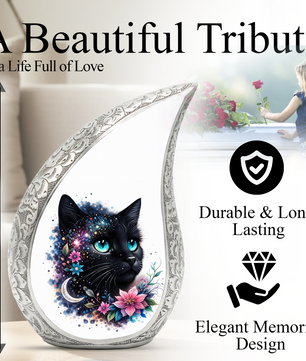 Personalized Cat Urn, Custom Pet Urn for Cat, Cat Urns for Ashes