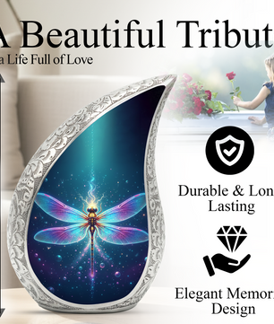 Dragonfly Butterfly Urn for Mom |Butterfly Urns for Human Ashes