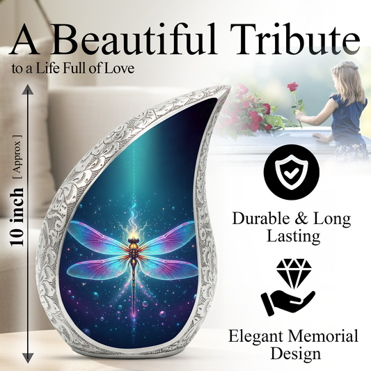 Dragonfly Butterfly Urn for Mom |Butterfly Urns for Human Ashes