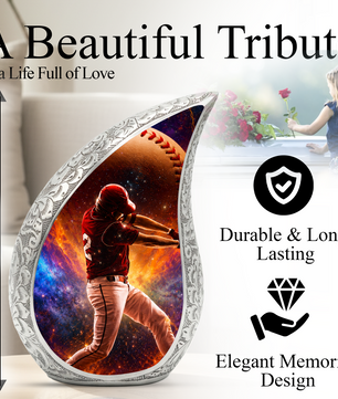 Baseball Cremation Urn for Dad
