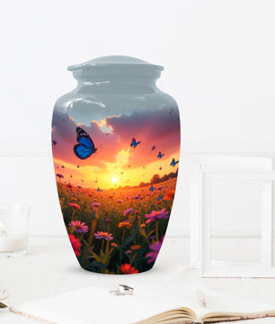 Butterfly Urn for Human Ashes | Elegant Butterfly Cremation Urn for Adult Memorial