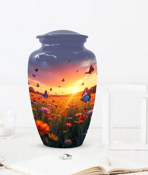 Butterfly Urn for Human Ashes | Elegant Butterfly Cremation Urn for Mom
