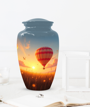 Personalized Hot Air Balloon Urn for Ashes – Custom Adult Cremation Urns for  Men & Women | Sunset Memorial  Keepsake