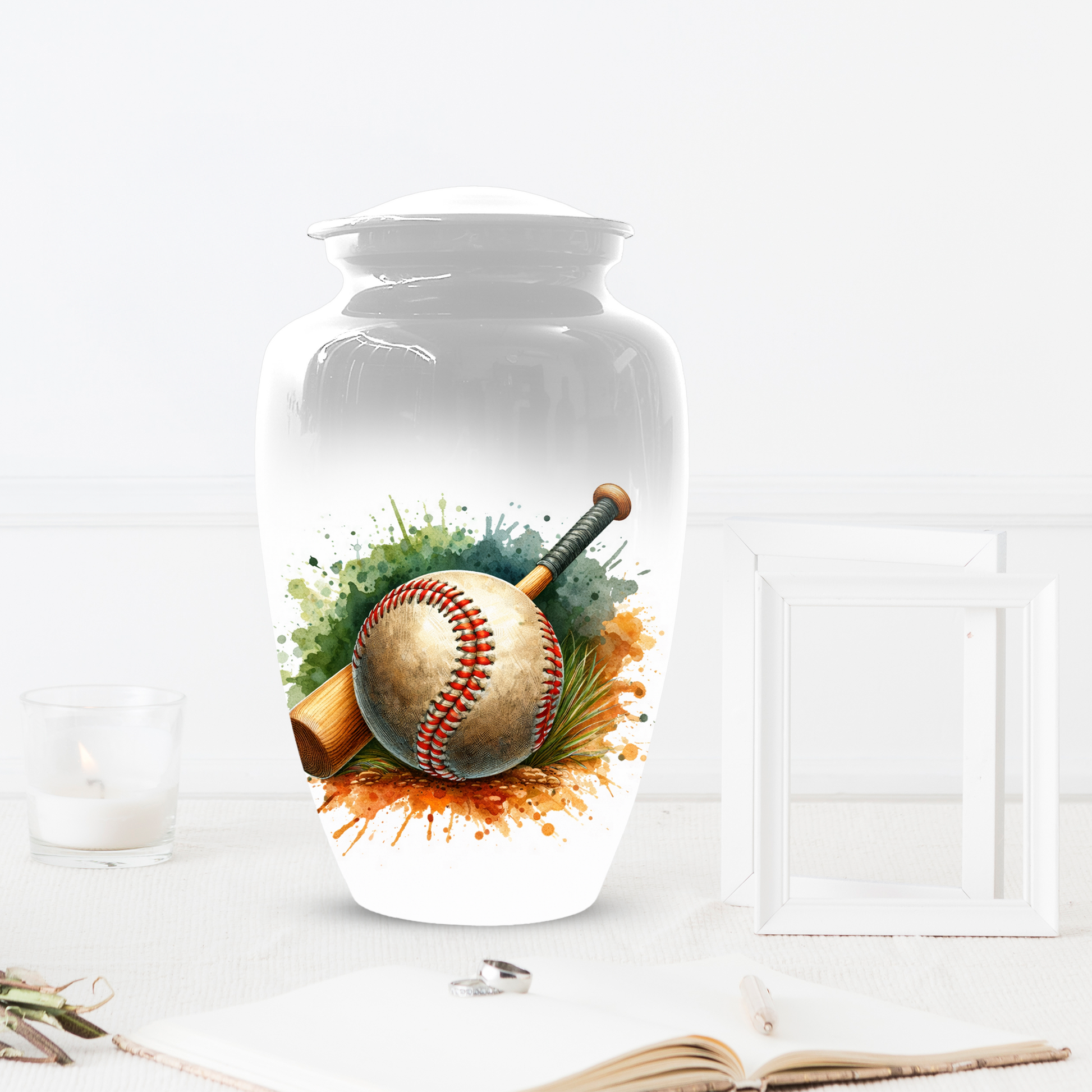 Baseball Urn for Ashes, Baseball Bat Cremation Urn