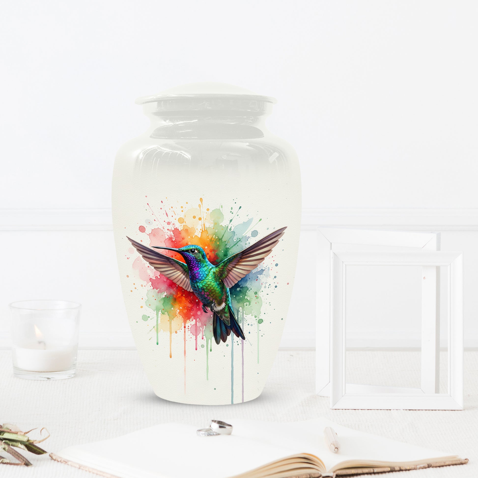 Humming Bird Urn for Human Ashes | Hummingbird Adult Cremation Urn – Beautiful Memorial Urn for Adults