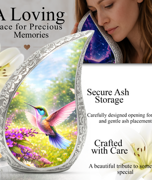 Hummingbird Urn for Mom | Hummingbird Urn for Human Ashes