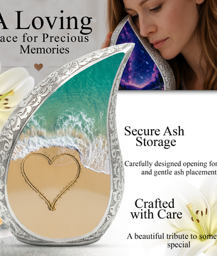 Beach Urns for Human Ashes| Beach Cremation Urn