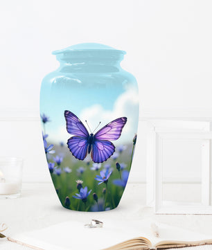 Monarch Butterfly Urn for Human Ashes | Elegant Monarch Butterfly Cremation Urn for Adult Ashes