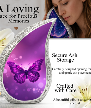 Butterfly Urn for Mom, Butterfly Urns for Human Ashes