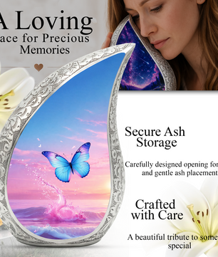 Butterfly Urn for Ashes, Butterfly Urn, Butterfly Urns for Human Ashes