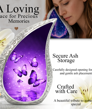 Butterfly Urn for Human Ashes | Urn for Mom
