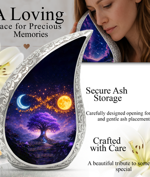 Tree Adult Urn for Human Ashes – Premium Tree of Life Adult Cremation Urn