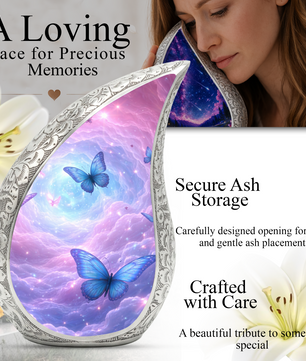 Butterfly Urn for Human Ashes | Heavenly Butterfly Urn |