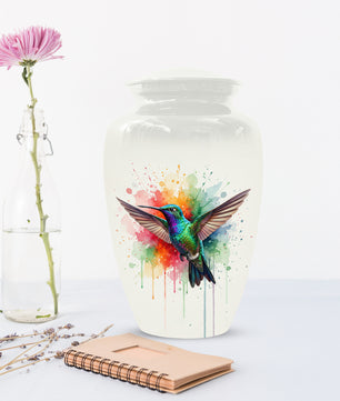 Humming Bird Urn for Human Ashes | Hummingbird Adult Cremation Urn – Beautiful Memorial Urn for Adults