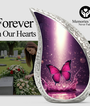Butterfly Urn for Ashes, Cremation Keepsake Urn For Human Ashes