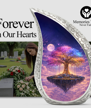 Tree of Life Adult Urn for Human Ashes – Premium Tree of Life Adult Cremation Urn