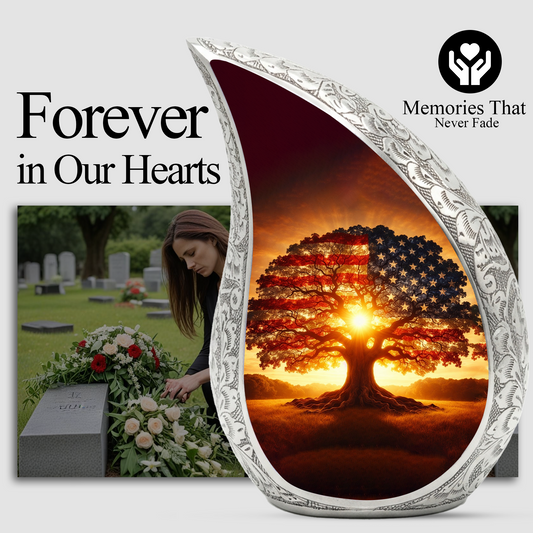 Ocean Guitar Adult Urn for Human Ashes – Premium Adult Cremation Urn