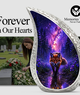 Fox Urn for Human Ashes | Wildlife Adult Cremation Urn | Fox Memorial Urn for Adult AsheFox Urn for Human Ashes | Wildlife Adult Cremation Urn | Fox Memorial Urn for Adult Ashes
