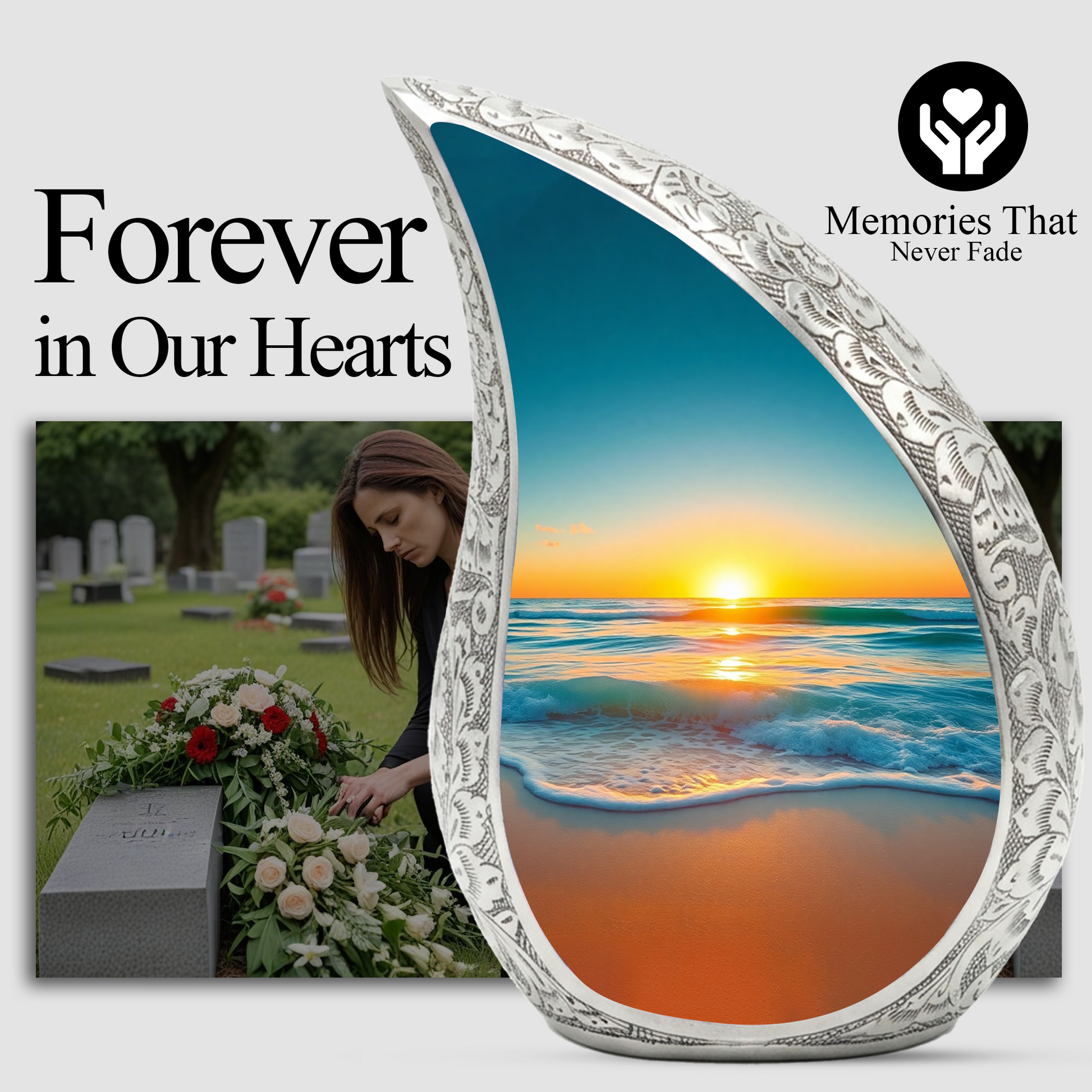 Beach Urns for Human Ashes | Beach Theme Urn