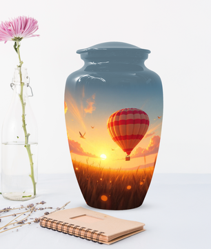 Personalized Hot Air Balloon Urn for Ashes – Custom Adult Cremation Urns for  Men & Women | Sunset Memorial  Keepsake