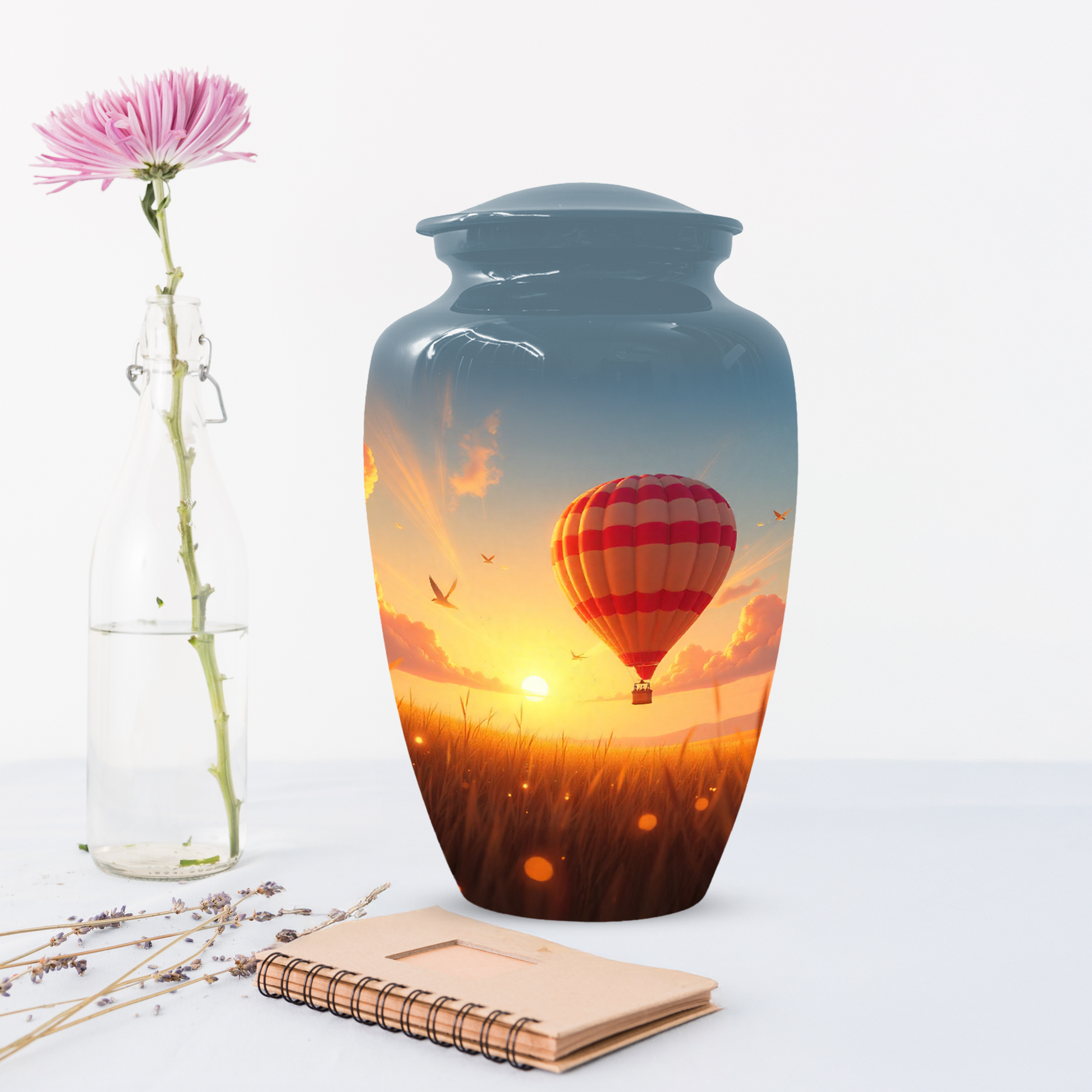 Personalized Hot Air Balloon Urn for Ashes – Custom Adult Cremation Urns for  Men & Women | Sunset Memorial  Keepsake