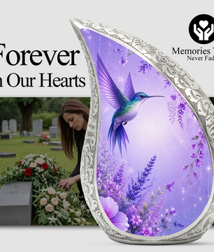 Hummingbird Urn for Human Ashes | Beautiful Hummingbird Adult Cremation Urn