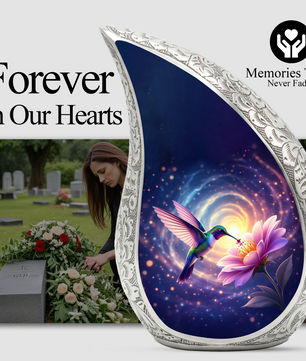 Hummingbird Adult Urn for Human Ashes – Premium Hummingbird Cremation Urn