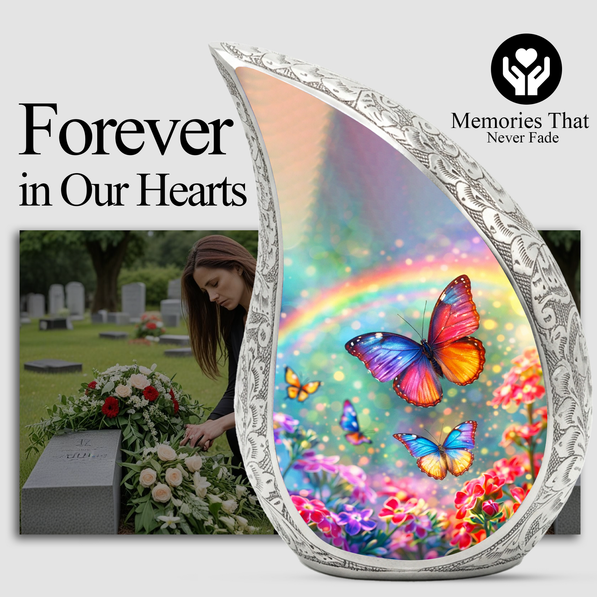 Butterfly Urns for Human Ashes | Urn for Mom