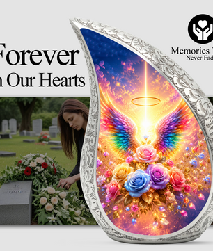 Angel Wing Urn for Adult Ashes | Elegant Adult Cremation Urn | Urns for Adult Ashes