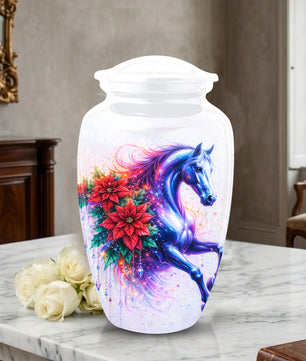 Horse Urn for Mom, Beautiful Cremation Large Urn for Women
