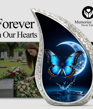 Butterfly Adult Urn for Human Ashes – Premium Butterfly Cremation Urn