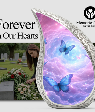 Butterfly Urn for Human Ashes | Heavenly Butterfly Urn |