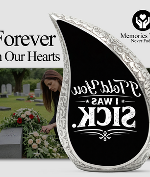 Funny Adult Cremation Urn for Ashes | Humorous Adult Urn for Human Ashes