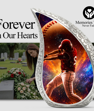 Baseball Cremation Urn for Dad