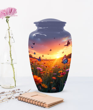 Butterfly Urn for Human Ashes | Elegant Butterfly Cremation Urn for Mom